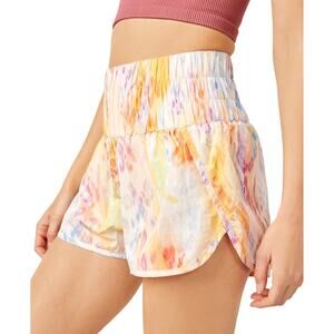 nwt FREE PEOPLE Movement sz L The Way Home short in Lynx Cosmo Combo